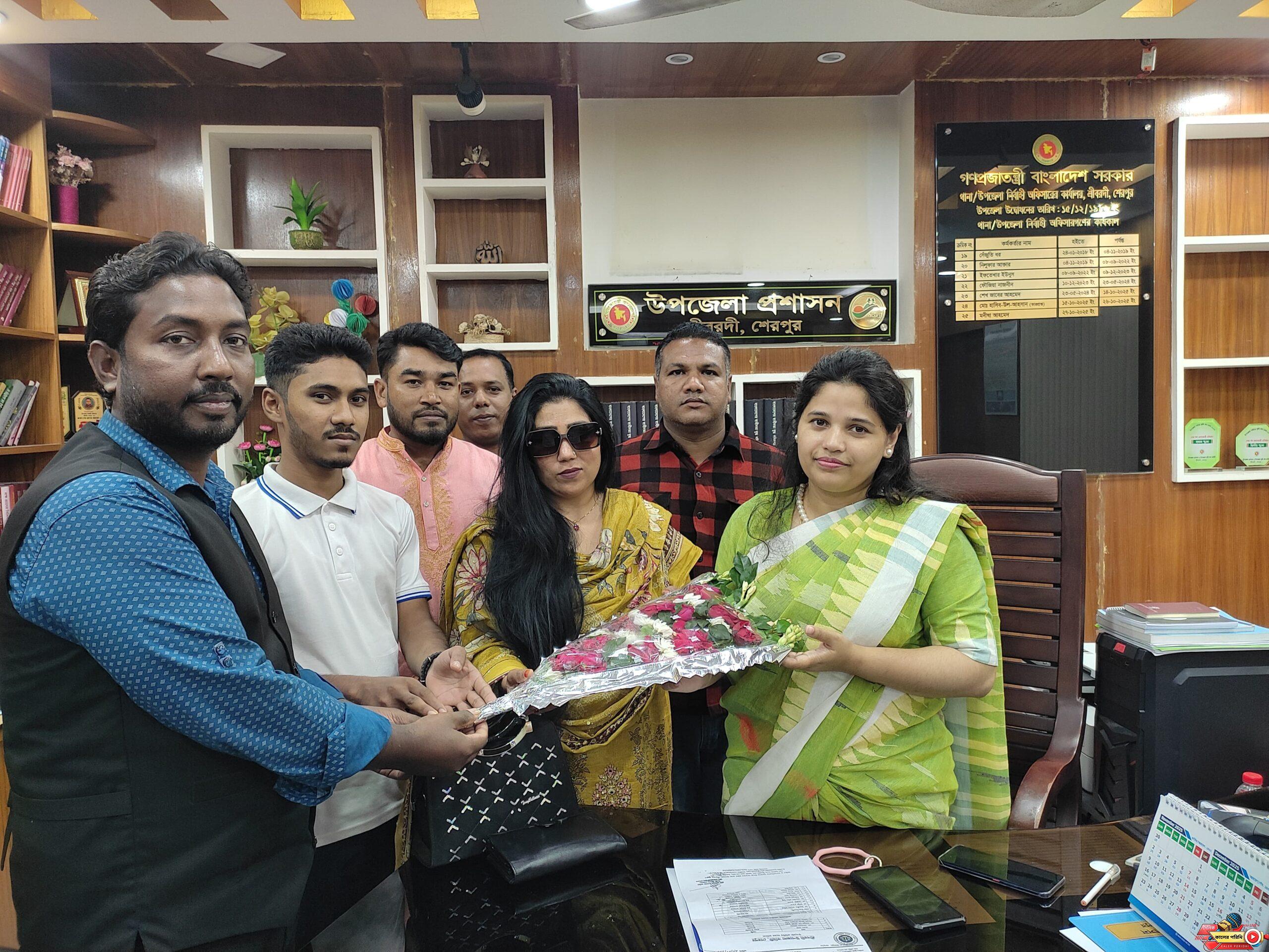 শ্রীবরদীতে প্রশাসনের শীর্ষ কর্মকর্তাদের সাথে মানবাধিকার সুরক্ষা ফাউন্ডেশনের মতবিনিময়